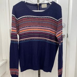 Pins and needles fair isle sweater